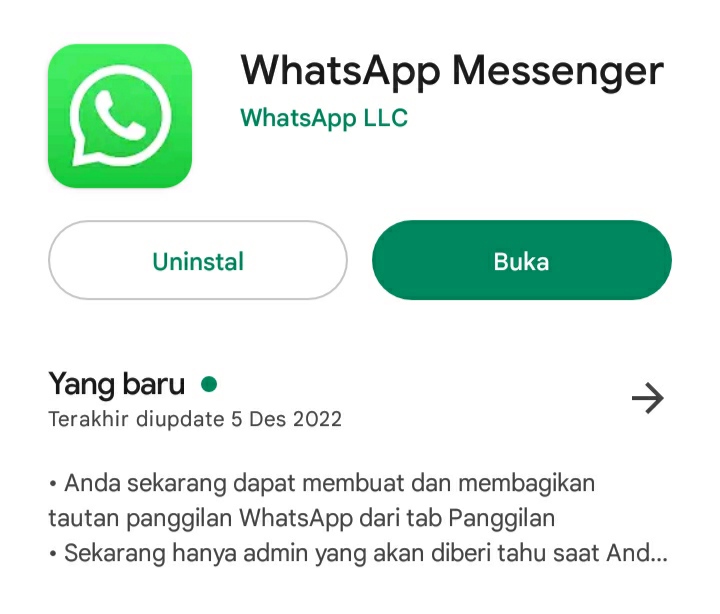 Hp yang tidak support Whatsapp