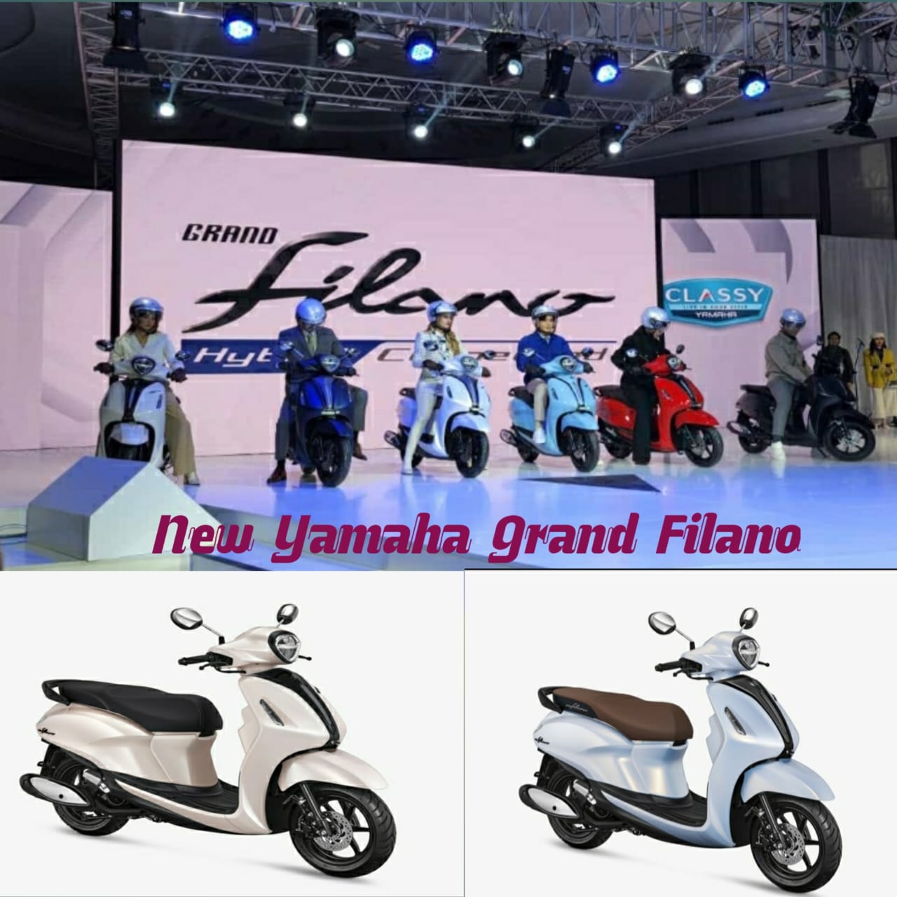 Tampilan, Fitur, spesifikasi dan Harga Yamaha Grand Filano