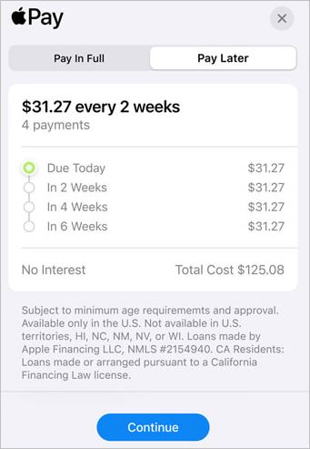 Fitur Apple Pay Later: Solusi Pembayaran Fleksibel